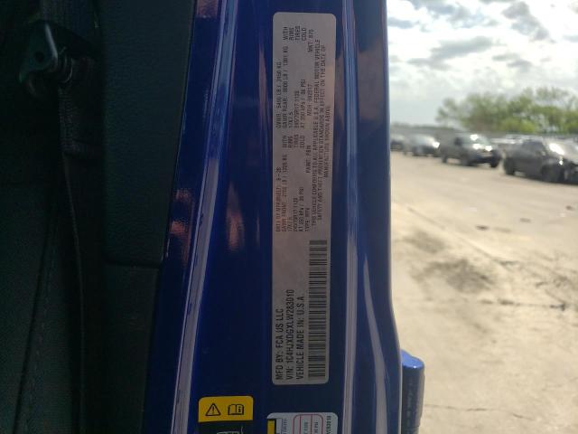 1C4HJXDGXLW283010 - 2020 JEEP WRANGLER U SPORT ლურჯი ფოტო 12