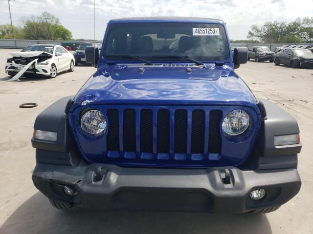 1C4HJXDGXLW283010 - 2020 JEEP WRANGLER U SPORT ლურჯი ფოტო 5