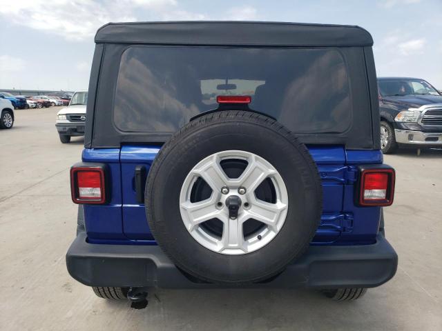 1C4HJXDGXLW283010 - 2020 JEEP WRANGLER U SPORT ლურჯი ფოტო 6