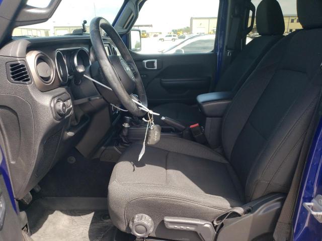 1C4HJXDGXLW283010 - 2020 JEEP WRANGLER U SPORT ლურჯი ფოტო 7