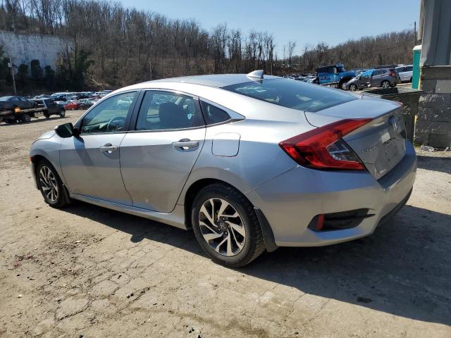 19XFC2F71HE217044 - 2017 HONDA CIVIC EX SILVER photo 2