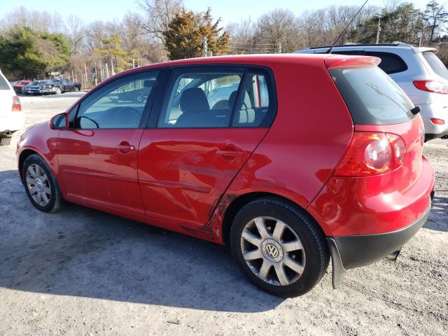 WVWDB71K99W077979 - 2009 VOLKSWAGEN RABBIT RED photo 2