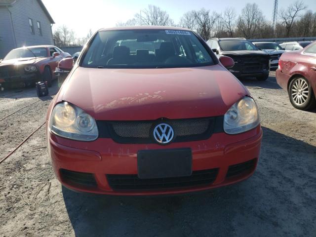 WVWDB71K99W077979 - 2009 VOLKSWAGEN RABBIT RED photo 5