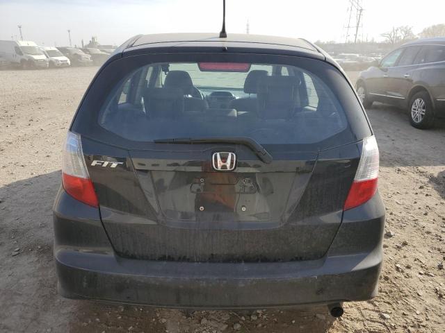 JHMGE8G31DC030643 - 2013 HONDA FIT BLACK photo 6