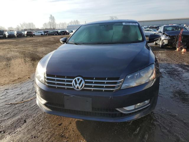 1VWCN7A32CC063889 - 2012 VOLKSWAGEN PASSAT SEL BLUE photo 5