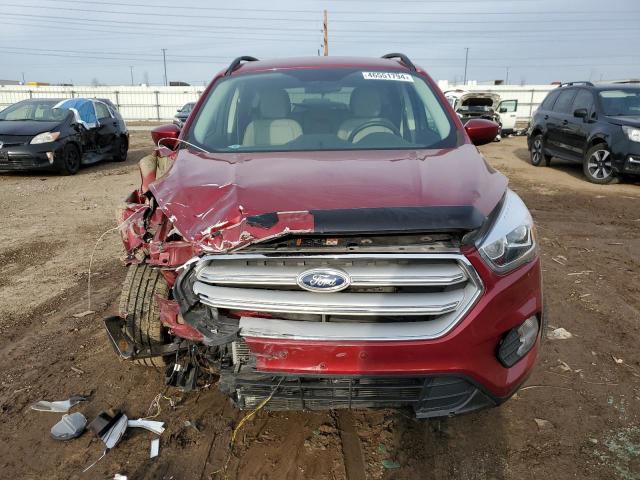 1FMCU9HD2JUB19090 - 2018 FORD ESCAPE SEL RED photo 5