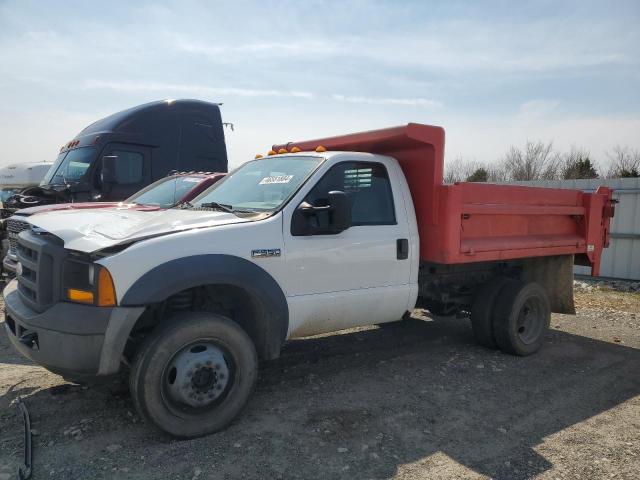 1FDAF57P46EB50221 - 2006 FORD F550 SUPER DUTY WHITE photo 1