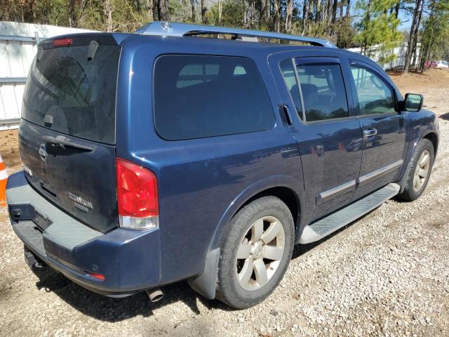 5N1BA0ND7AN606039 - 2010 NISSAN ARMADA SE BLUE photo 3