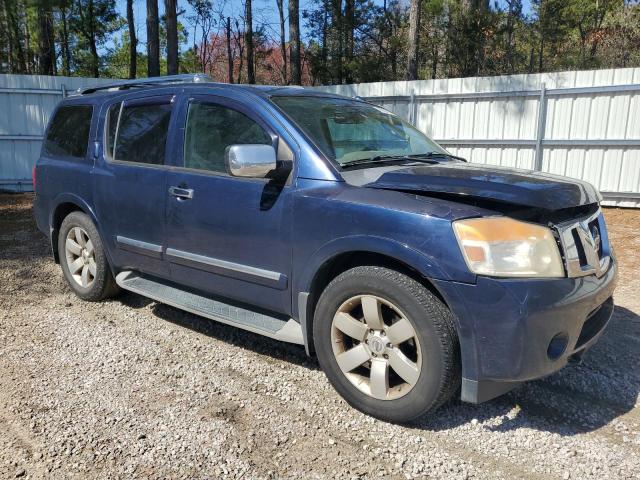 5N1BA0ND7AN606039 - 2010 NISSAN ARMADA SE BLUE photo 4