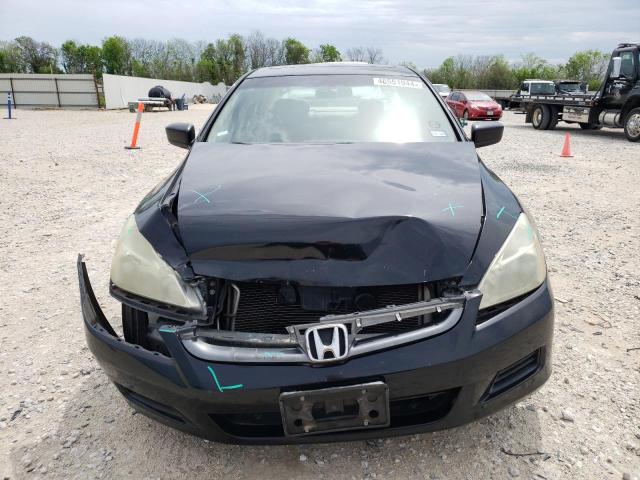 1HGCM66567A023506 - 2007 HONDA ACCORD EX BLACK photo 5