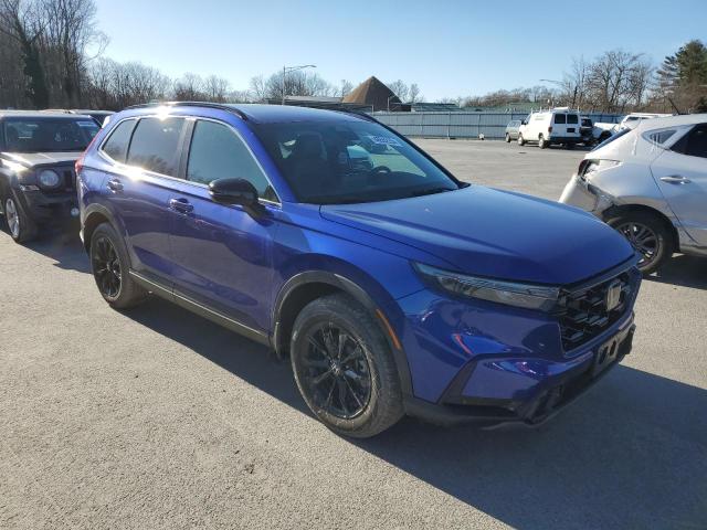 5J6RS6H83RL007254 - 2024 HONDA CR-V SPORT-L BLUE photo 4