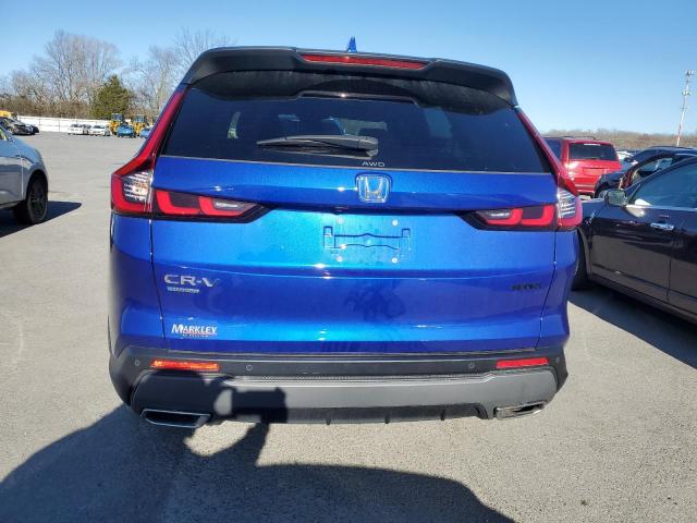 5J6RS6H83RL007254 - 2024 HONDA CR-V SPORT-L BLUE photo 6