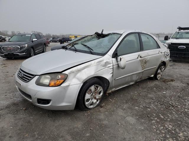 KNAFE221195608054 - 2009 KIA SPECTRA EX SILVER photo 1