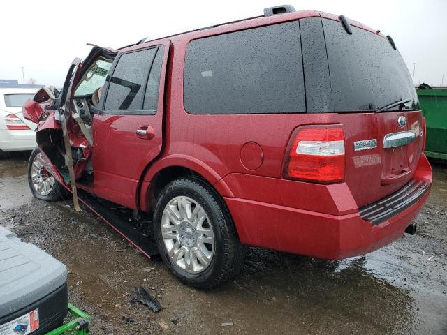 1FMJU2A56DEF44943 - 2013 FORD EXPEDITION LIMITED BURGUNDY photo 2