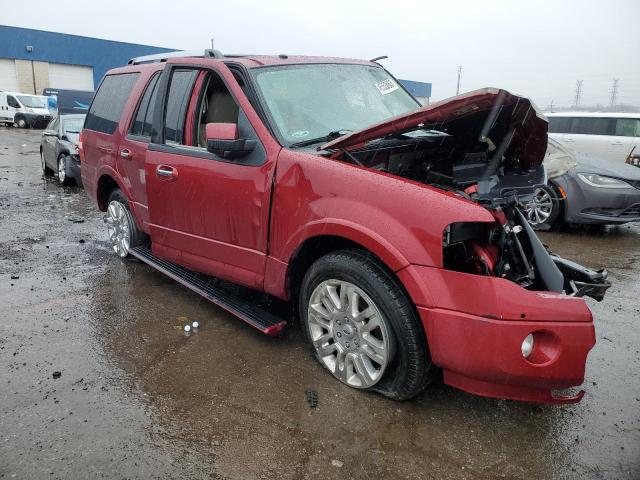 1FMJU2A56DEF44943 - 2013 FORD EXPEDITION LIMITED BURGUNDY photo 4