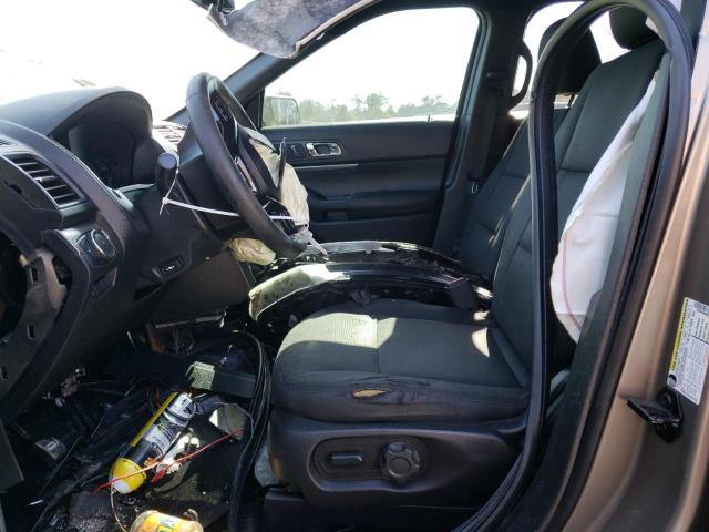 1FM5K8AR6HGC79108 - 2017 FORD EXPLORER POLICE INTERCEPTOR 棕色 照片 7