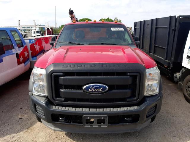 1FD0X5HT7CEA67415 - 2012 FORD F550 SUPER DUTY RED photo 5