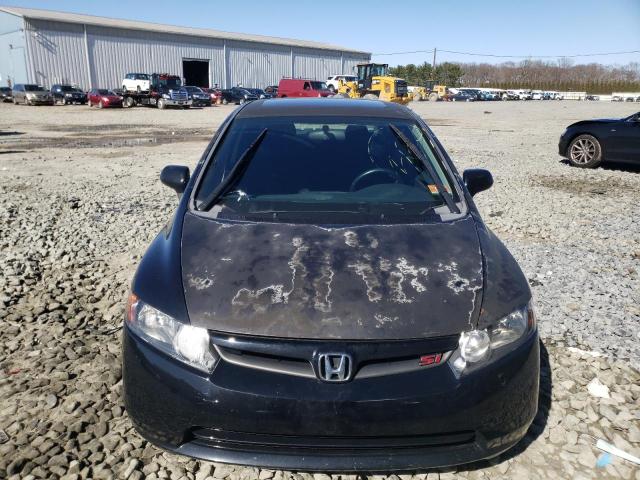 2HGFA55518H708386 - 2008 HONDA CIVIC SI BLACK photo 5