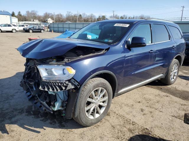 1C4RDJAG9HC741142 - 2017 DODGE DURANGO SXT BLUE photo 1