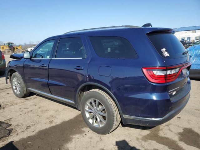 1C4RDJAG9HC741142 - 2017 DODGE DURANGO SXT BLUE photo 2