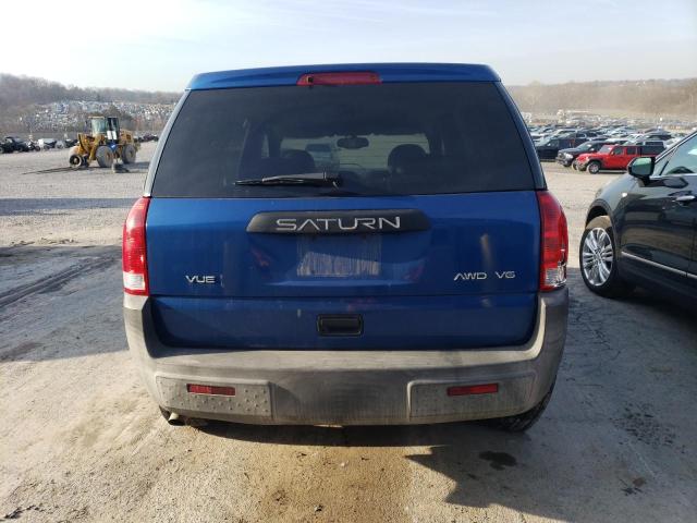 5GZCZ63435S846041 - 2005 SATURN VUE BLUE photo 6