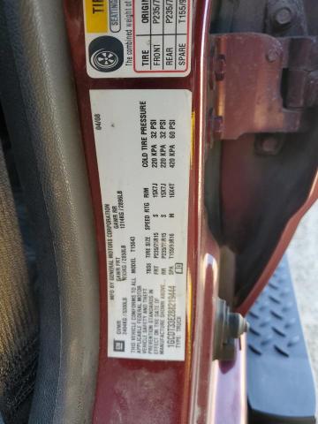 1GCDT33E288219444 - 2008 CHEVROLET COLORADO LT MAROON photo 12