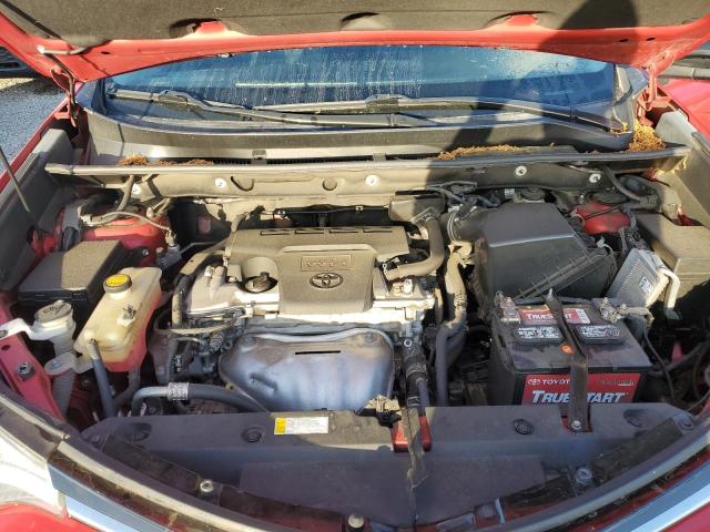 2T3ZFREVXGW250866 - 2016 TOYOTA RAV4 LE RED photo 12