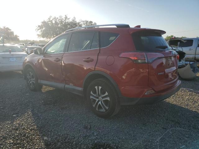 2T3ZFREVXGW250866 - 2016 TOYOTA RAV4 LE RED photo 2