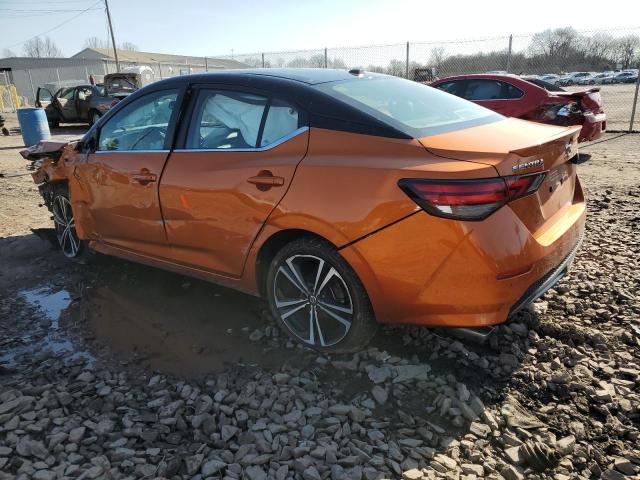 3N1AB8DV7LY304586 - 2020 NISSAN SENTRA SR ORANGE photo 2