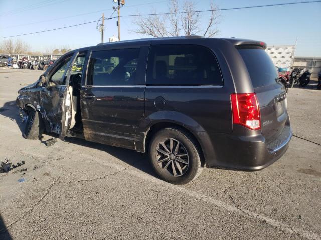 2C4RDGCG7HR603963 - 2017 DODGE GRAND CARA SXT GRAY photo 2