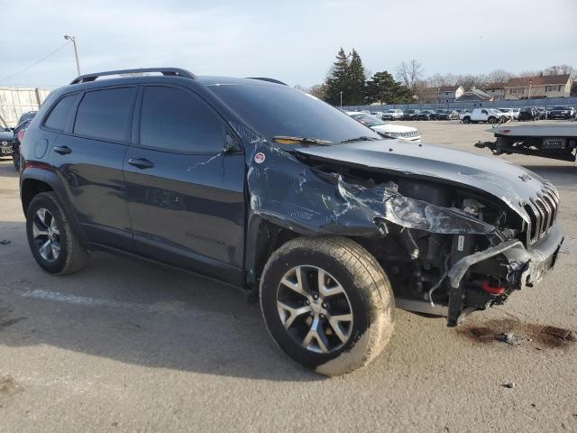 1C4PJMBS7GW189173 - 2016 JEEP CHEROKEE TRAILHAWK ნაცრისფერი ფოტო 4