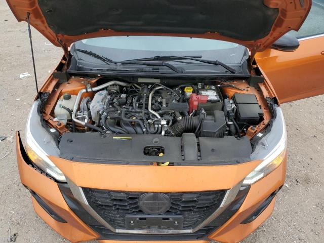 3N1AB8DV9NY212639 - 2022 NISSAN SENTRA SR ORANGE photo 11