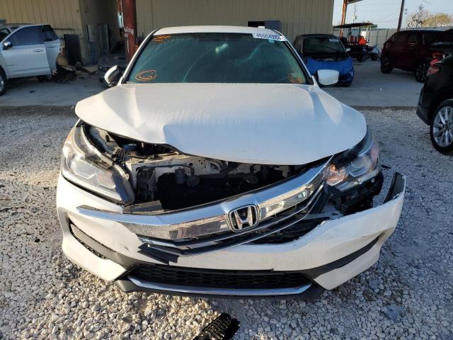 1HGCR2F36HA263648 - 2017 HONDA ACCORD LX WHITE photo 5