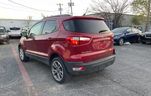 MAJ3P1TE7JC238732 - 2018 FORD ECOSPORT SE RED photo 3