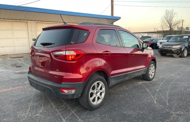 MAJ3P1TE7JC238732 - 2018 FORD ECOSPORT SE RED photo 4