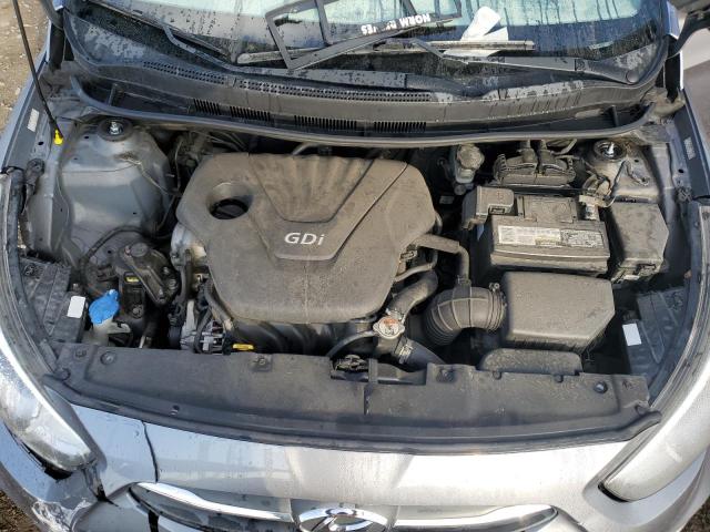 KMHCT4AEXFU863942 - 2015 HYUNDAI ACCENT GLS GRAY photo 11