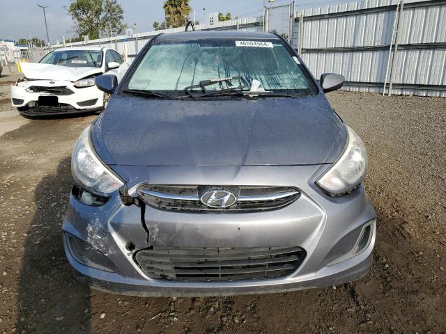 KMHCT4AEXFU863942 - 2015 HYUNDAI ACCENT GLS GRAY photo 5