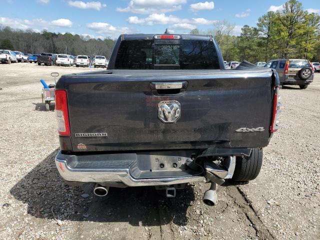 1C6SRFFT0KN712928 - 2019 RAM 1500 BIG HORN/LONE STAR CHARCOAL photo 6