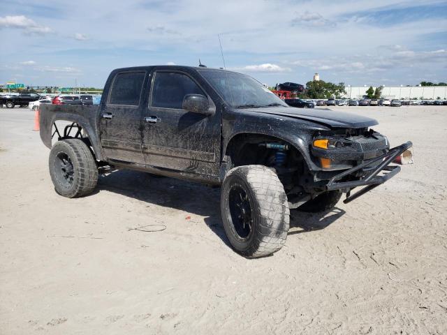 1GCDSEFP4C8142810 - 2012 CHEVROLET COLORADO LT BLACK photo 4