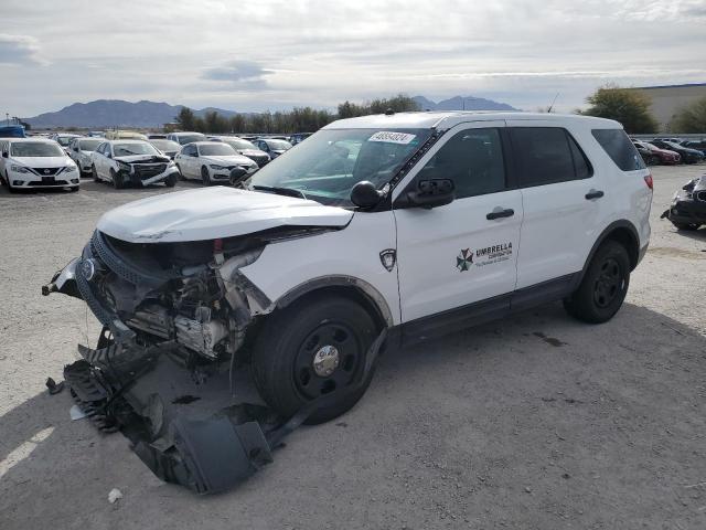 1FM5K8AR2EGB91006 - 2014 FORD EXPLORER POLICE INTERCEPTOR WHITE photo 1