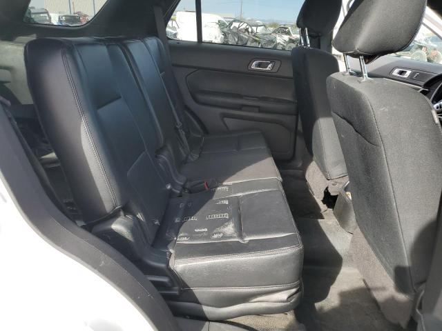 1FM5K8AR2EGB91006 - 2014 FORD EXPLORER POLICE INTERCEPTOR თეთრი ფოტო 10
