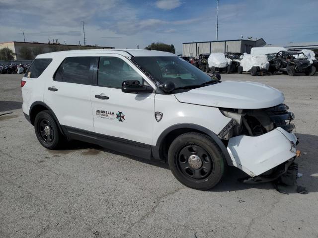 1FM5K8AR2EGB91006 - 2014 FORD EXPLORER POLICE INTERCEPTOR თეთრი ფოტო 4
