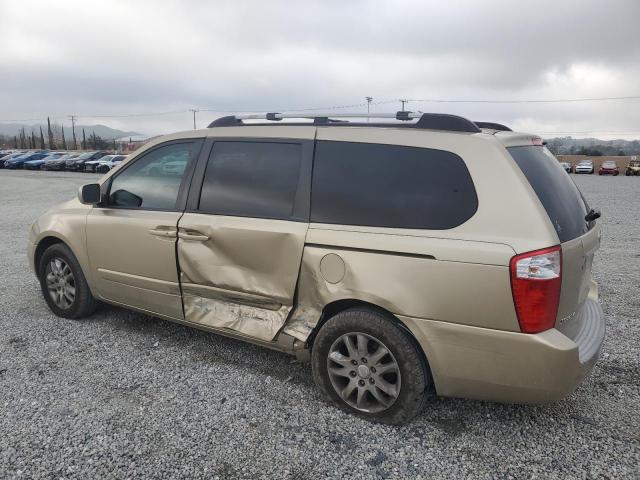 KNDMB233086248836 - 2008 KIA SEDONA EX GOLD photo 2