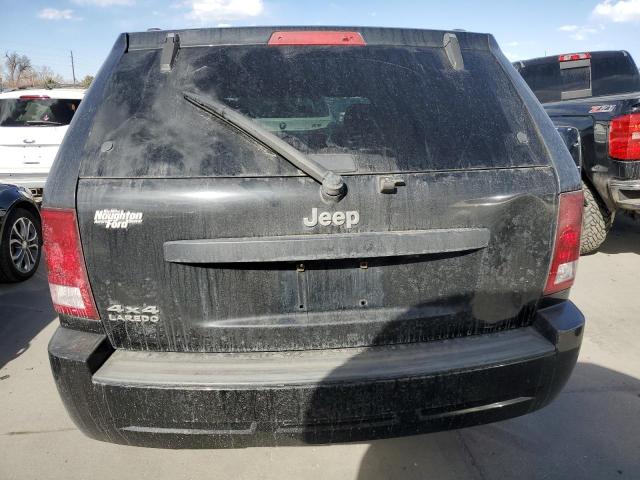 1J8GR48K57C583376 - 2007 JEEP GRAND CHER LAREDO BLACK photo 6