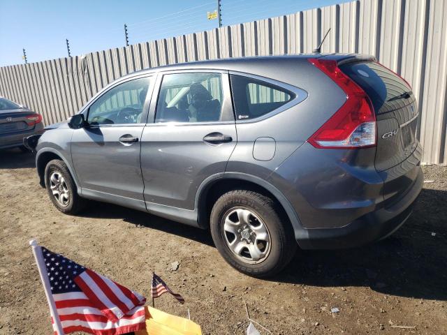 2HKRM4H39CH628535 - 2012 HONDA CR-V LX GRAY photo 2