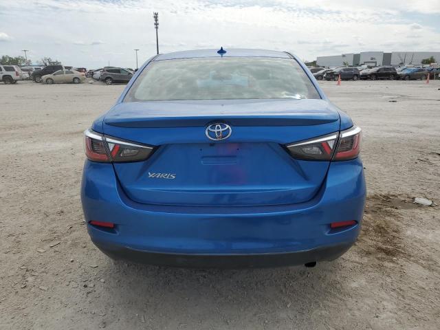 3MYDLBYV3KY510213 - 2019 TOYOTA YARIS L BLUE photo 6