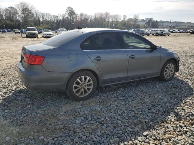 3VWD07AJ7EM362376 - 2014 VOLKSWAGEN JETTA SE GRAY photo 3