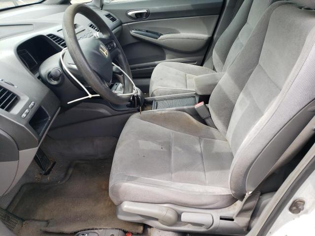 2HGFA16538H346276 - 2008 HONDA CIVIC LX SILVER photo 7