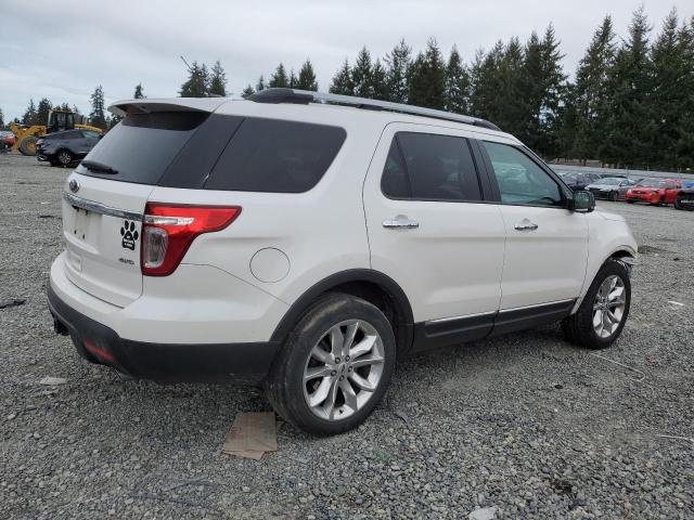 1FM5K8D86FGB25787 - 2015 FORD EXPLORER XLT WHITE photo 3