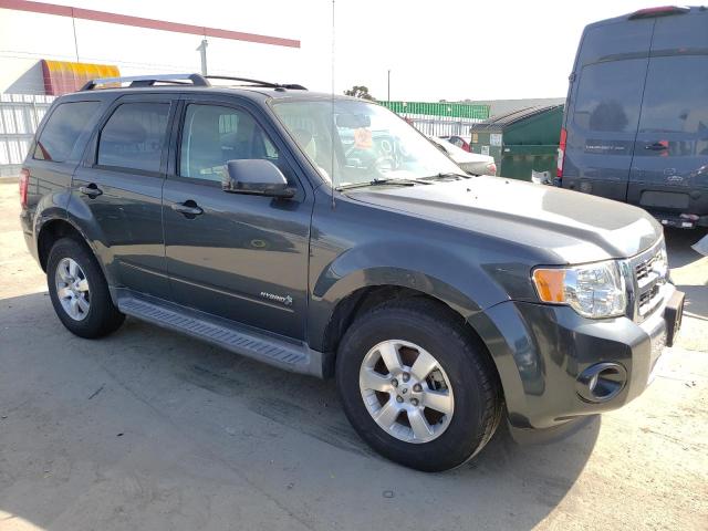 1FMCU59349KB79636 - 2009 FORD ESCAPE HYBRID GRAY photo 4